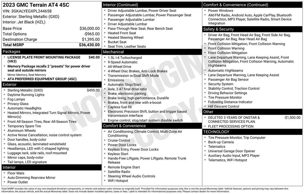 Used 2023 GMC Terrain AT4 image 5