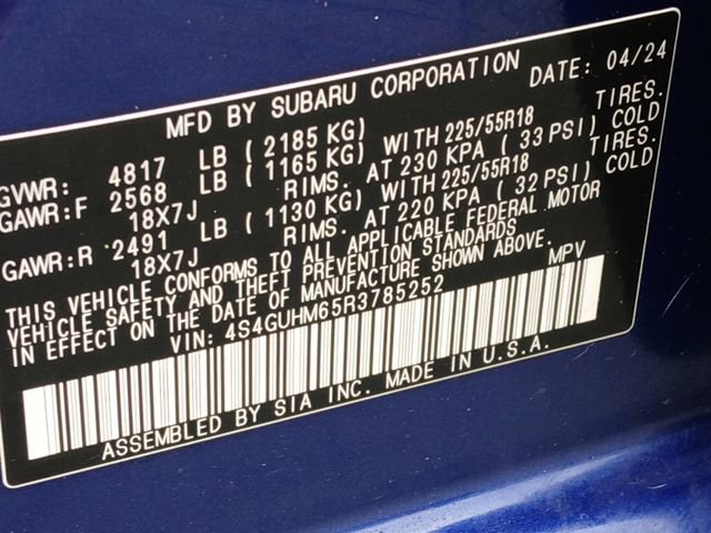 Certified 2024 Subaru Crosstrek 2.5i Limited w/ Crosstrek Mirror Package AWD/4WD image 20