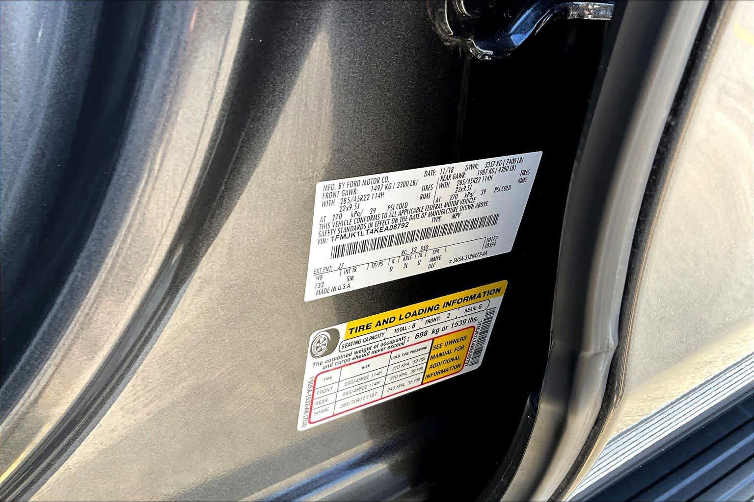 Used 2019 Ford Expedition Max Platinum RWD image 35