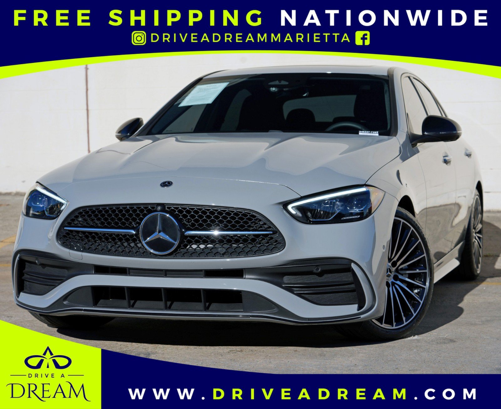 Used 2025 Mercedes-Benz C 300 Sedan w/ AMG Line w/ Night Package