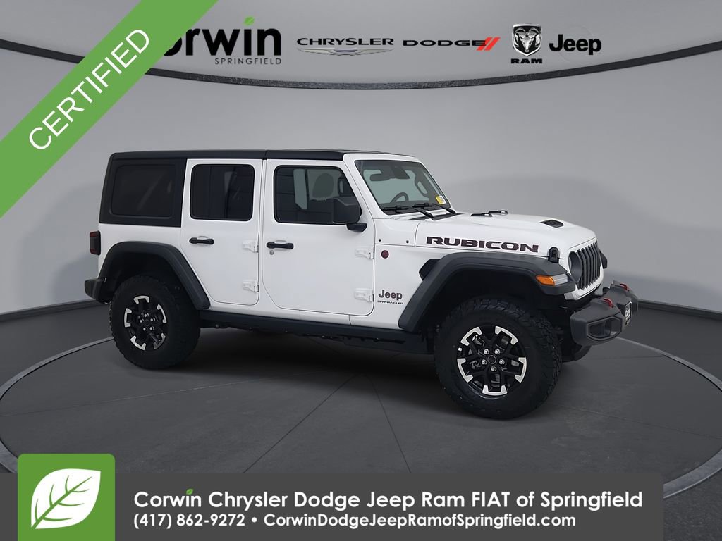Certified 2026 Jeep Wrangler Unlimited Rubicon