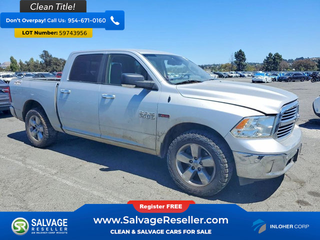Used 2017 RAM 1500 Big Horn AWD/4WD image 5