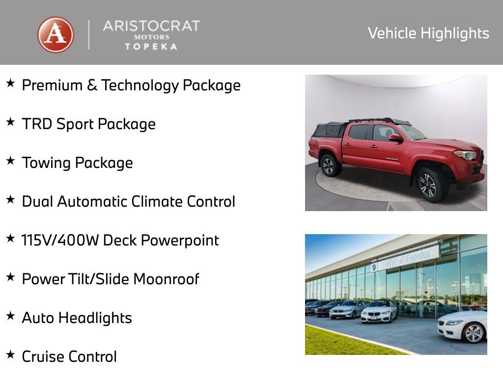 Used 2016 Toyota Tacoma TRD Sport video 2