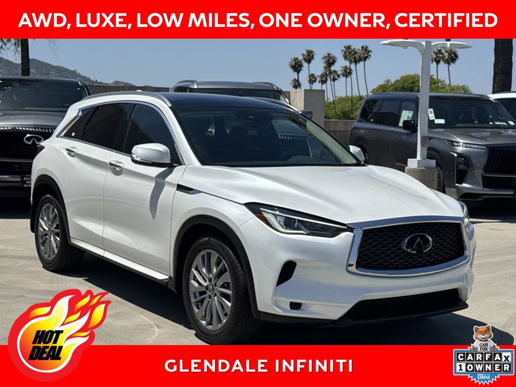 Certified 2025 INFINITI QX50 Luxe AWD/4WD image 1