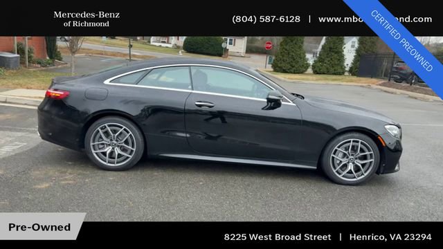 Used 2023 Mercedes-Benz E 450 4MATIC Coupe image 3