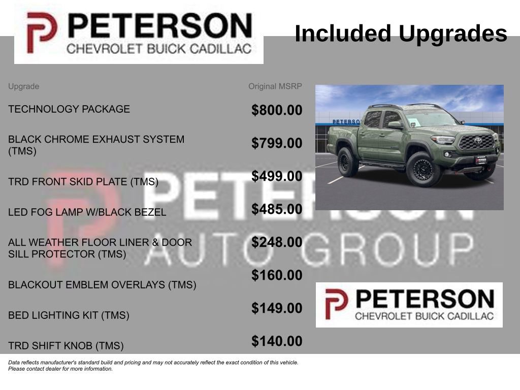 Used 2021 Toyota Tacoma TRD Off-Road w/ Technology Package image 12