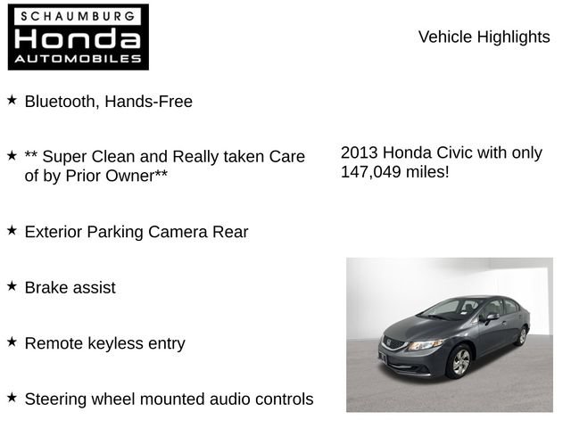 Used 2013 Honda Civic LX image 7