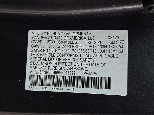 Used 2023 Honda Odyssey EX-L image 29