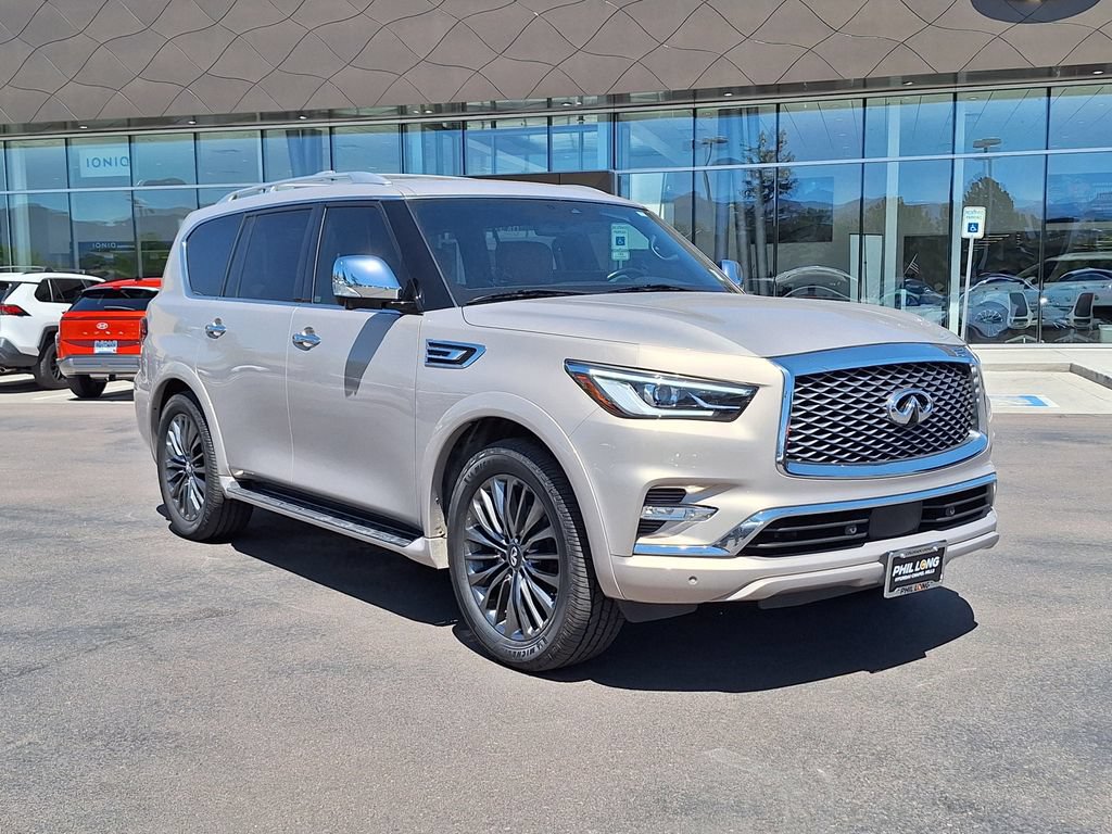 Used 2022 INFINITI QX80 Sensory w/ Cargo Package AWD/4WD image 1