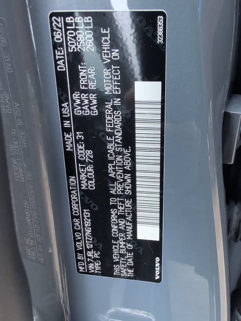 Used 2022 Volvo S60 B5 Momentum AWD/4WD image 28