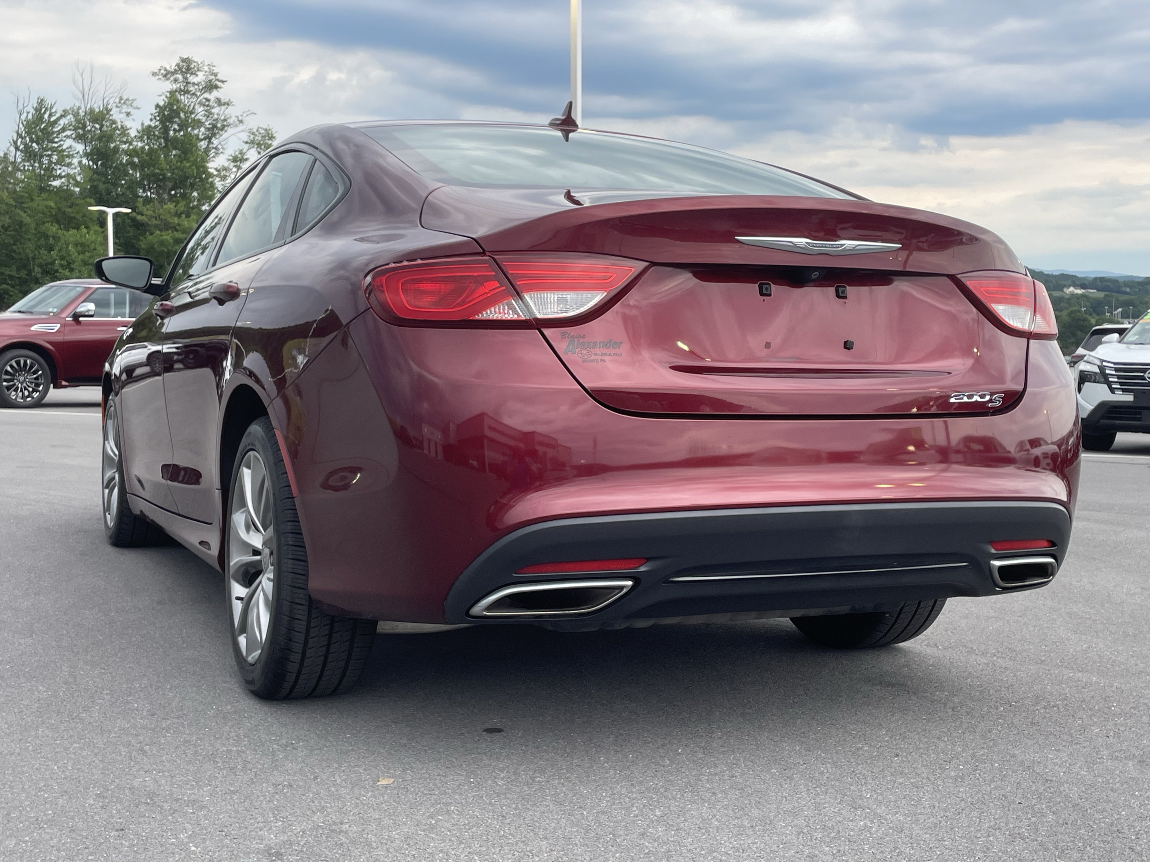 Used 2015 Chrysler 200 S w/ Navigation & Sound Group I FWD image 6