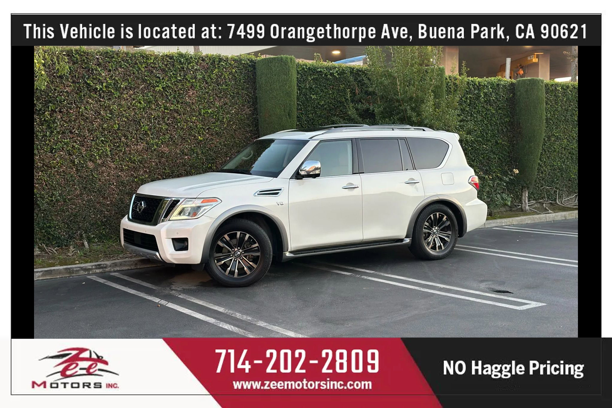 Used 2017 Nissan Armada Platinum w/ Captain Seat Package image 12