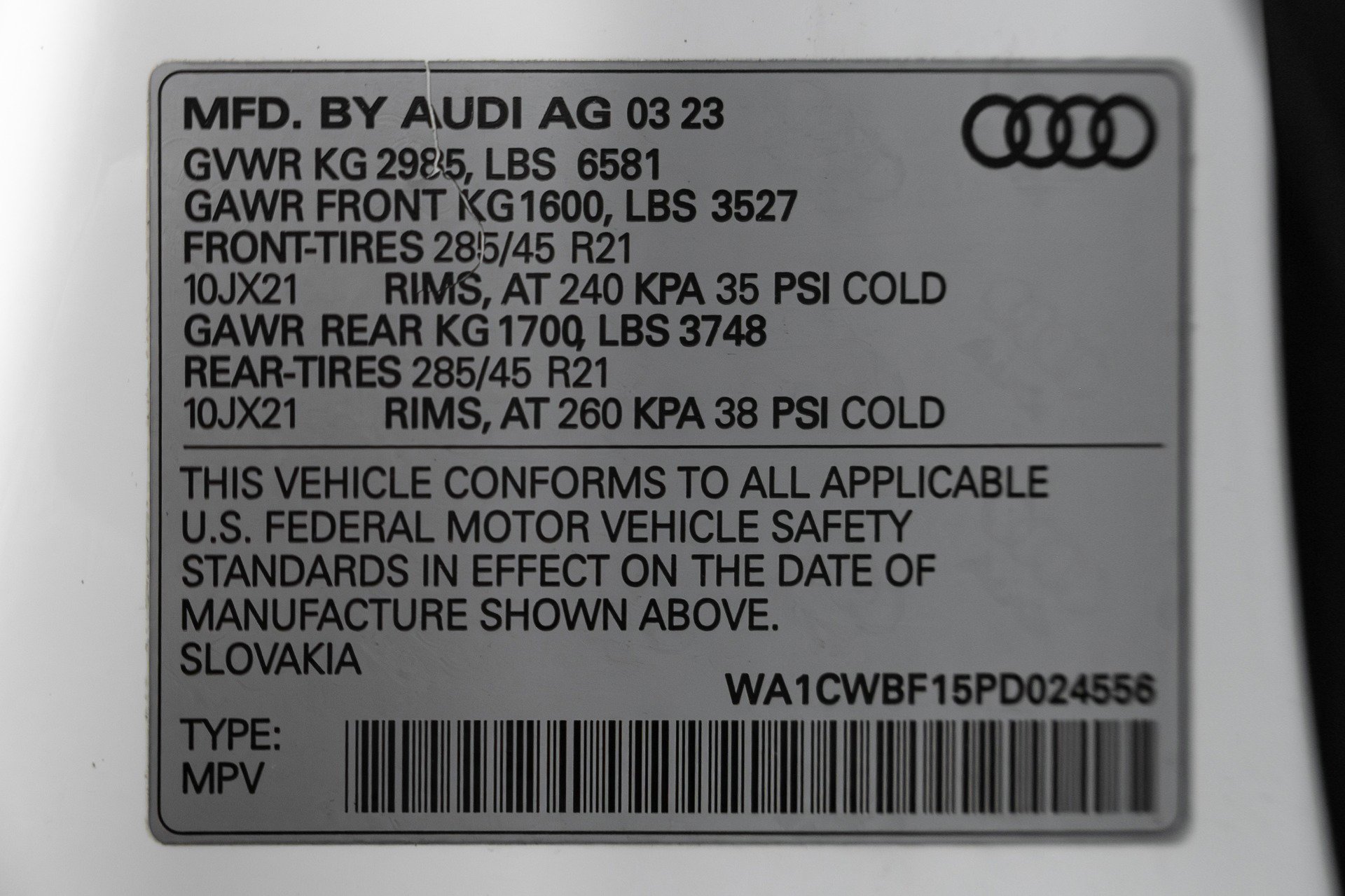 Used 2023 Audi SQ8 Prestige image 71