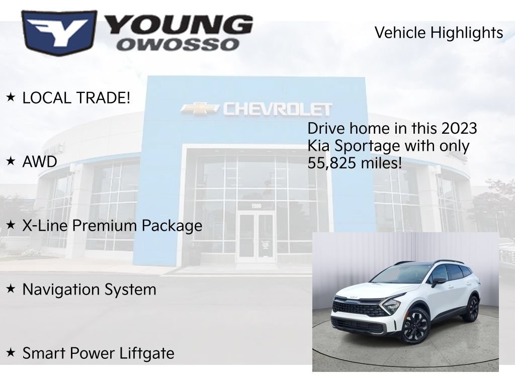 Used 2023 Kia Sportage X-Line w/ X-Line Premium Package AWD/4WD image 7