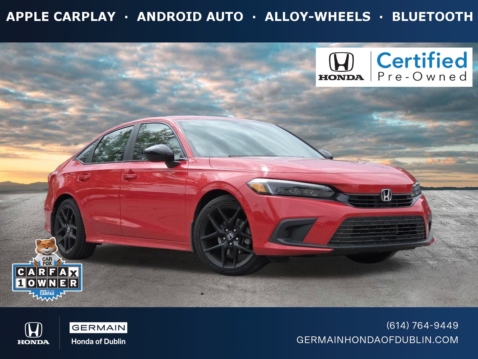 Certified 2024 Honda Civic Sport image 1