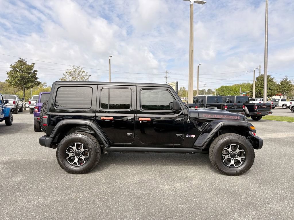 Used 2021 Jeep Wrangler Unlimited Rubicon w/ Steel Bumper Group AWD/4WD image 2