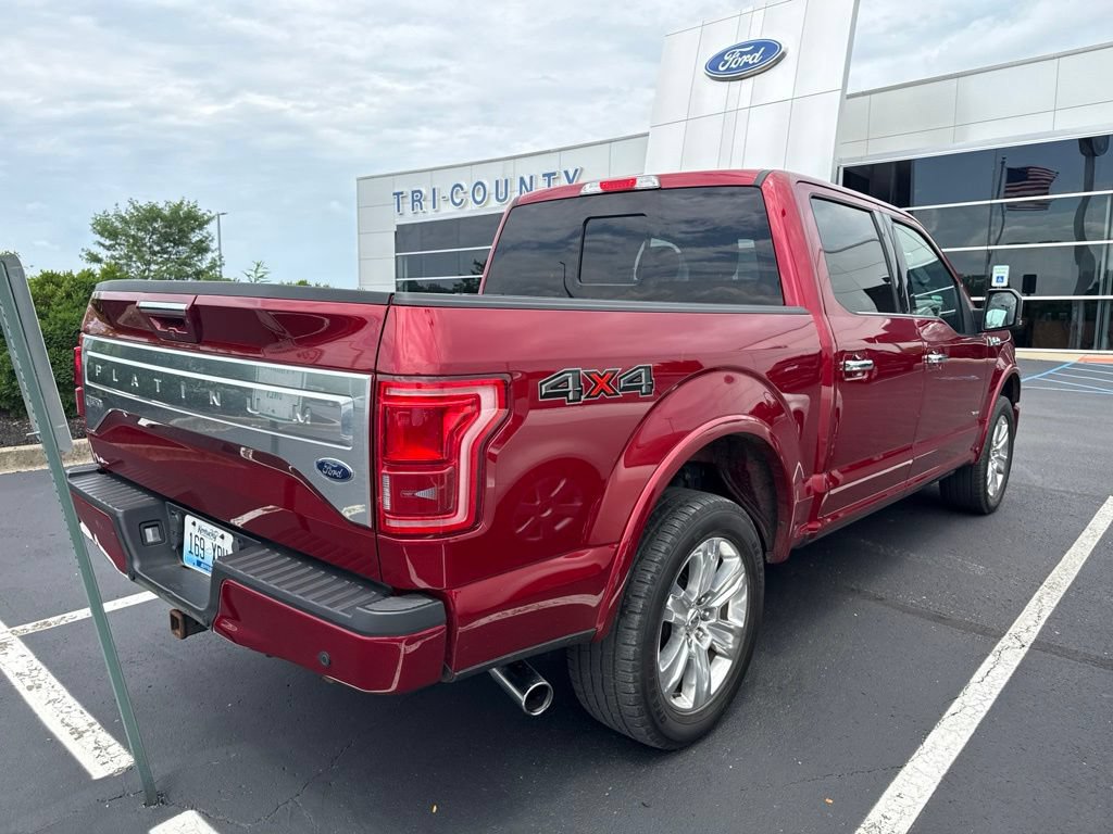 Used 2017 Ford F150 Platinum w/ Equipment Group 701A Luxury AWD/4WD image 4