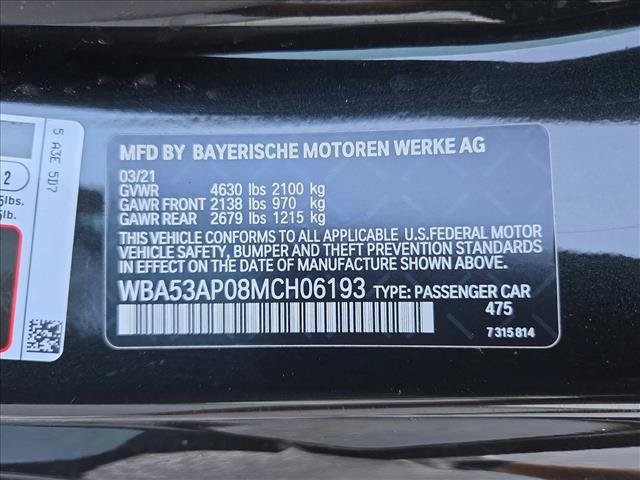Used 2021 BMW 430i Coupe w/ M Sport Package RWD image 25