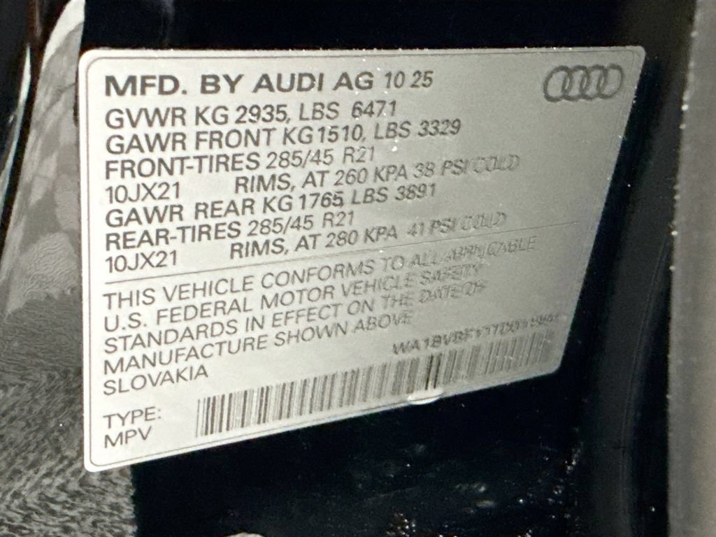 Used 2026 Audi Q8 Premium Plus w/ Premium Plus Package AWD/4WD image 34