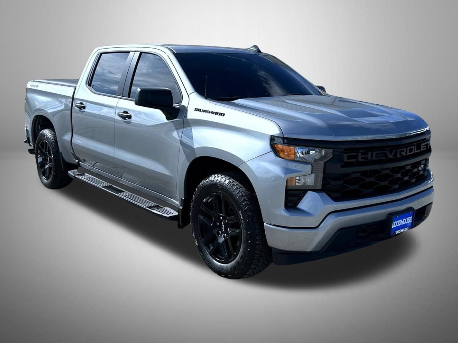 Certified 2024 Chevrolet Silverado 1500 Custom w/ Dark Appearance Package AWD/4WD image 4