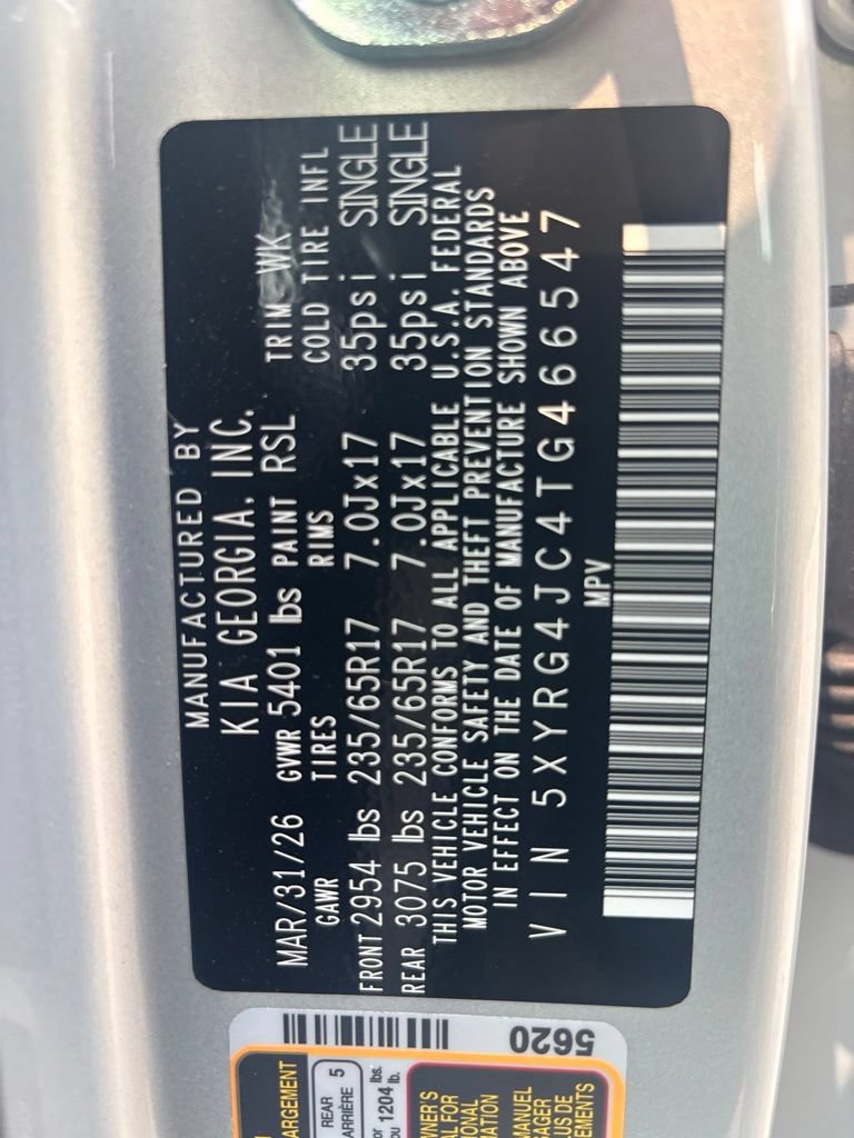 Used 2026 Kia Sorento LX FWD image 14