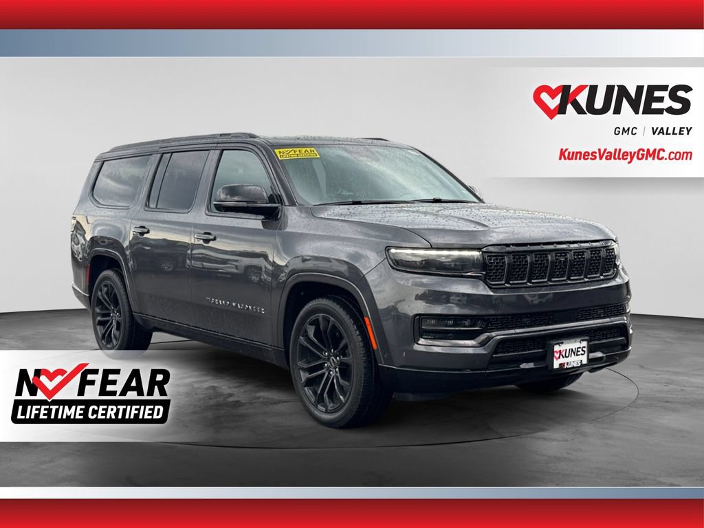 Used 2024 Jeep Grand Wagoneer L Series II w/ Quick Order Packagew 28T