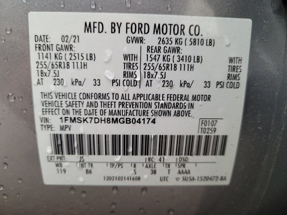 Used 2021 Ford Explorer XLT image 33