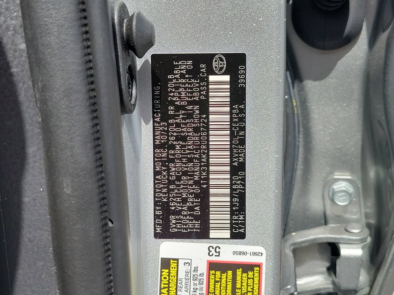 Used 2024 Toyota Camry XSE w/ Navigation Package FWD image 34