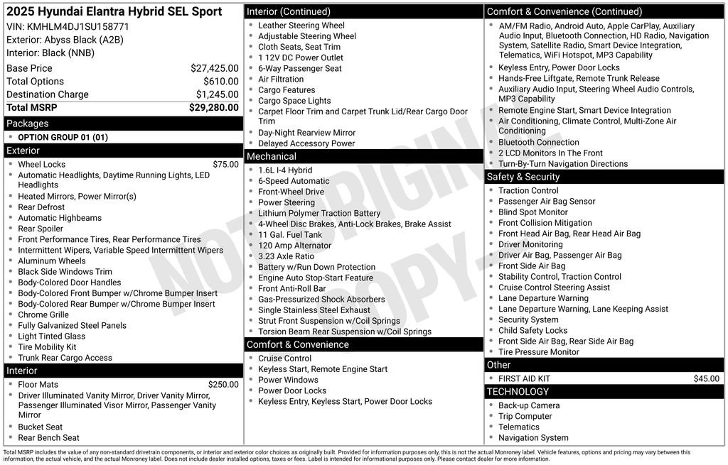 New 2025 Hyundai Elantra SEL image 5
