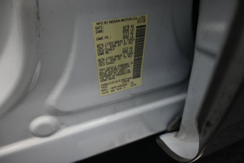 Used 2018 Nissan Titan Platinum Reserve w/ Platinum Utility Package AWD/4WD image 19