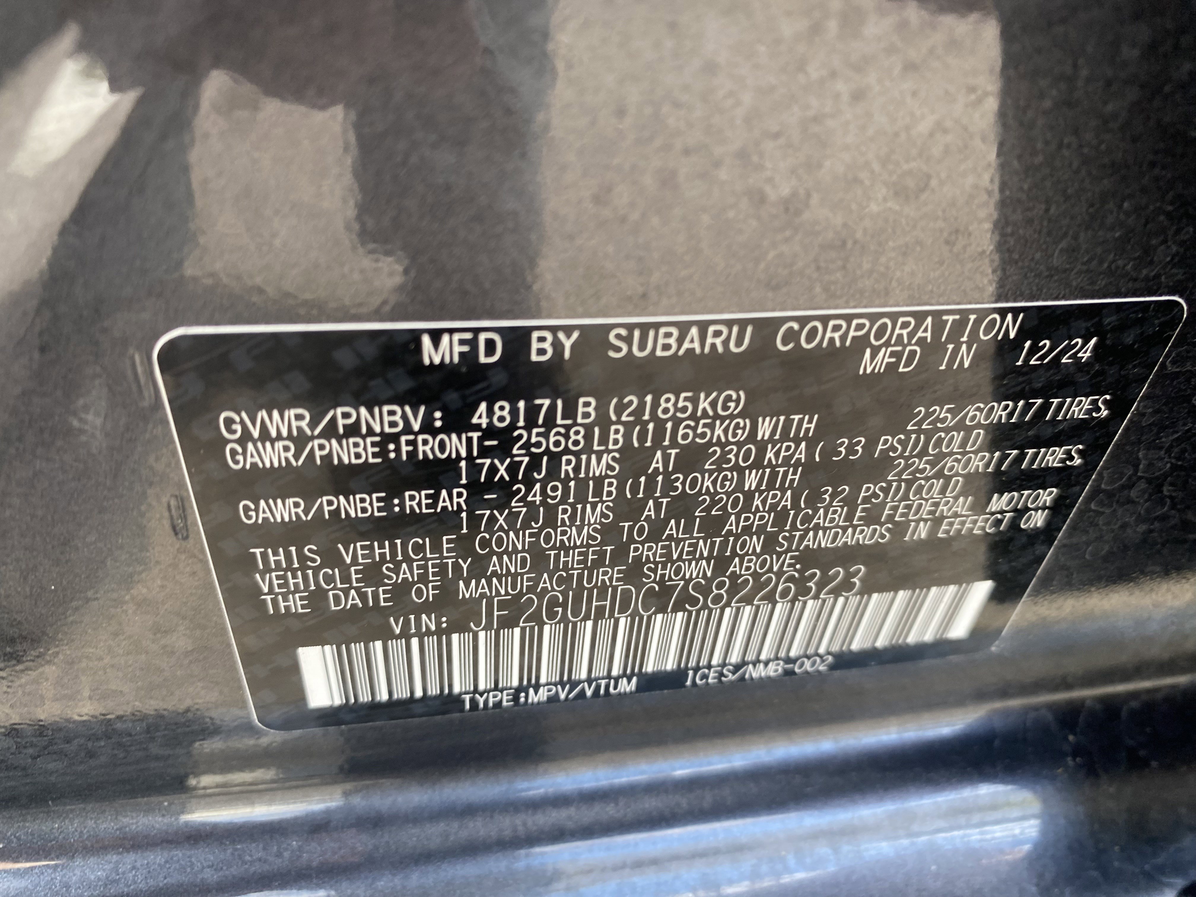 Used 2025 Subaru Crosstrek 2.5i Premium w/ Crosstrek Mirror Package image 27