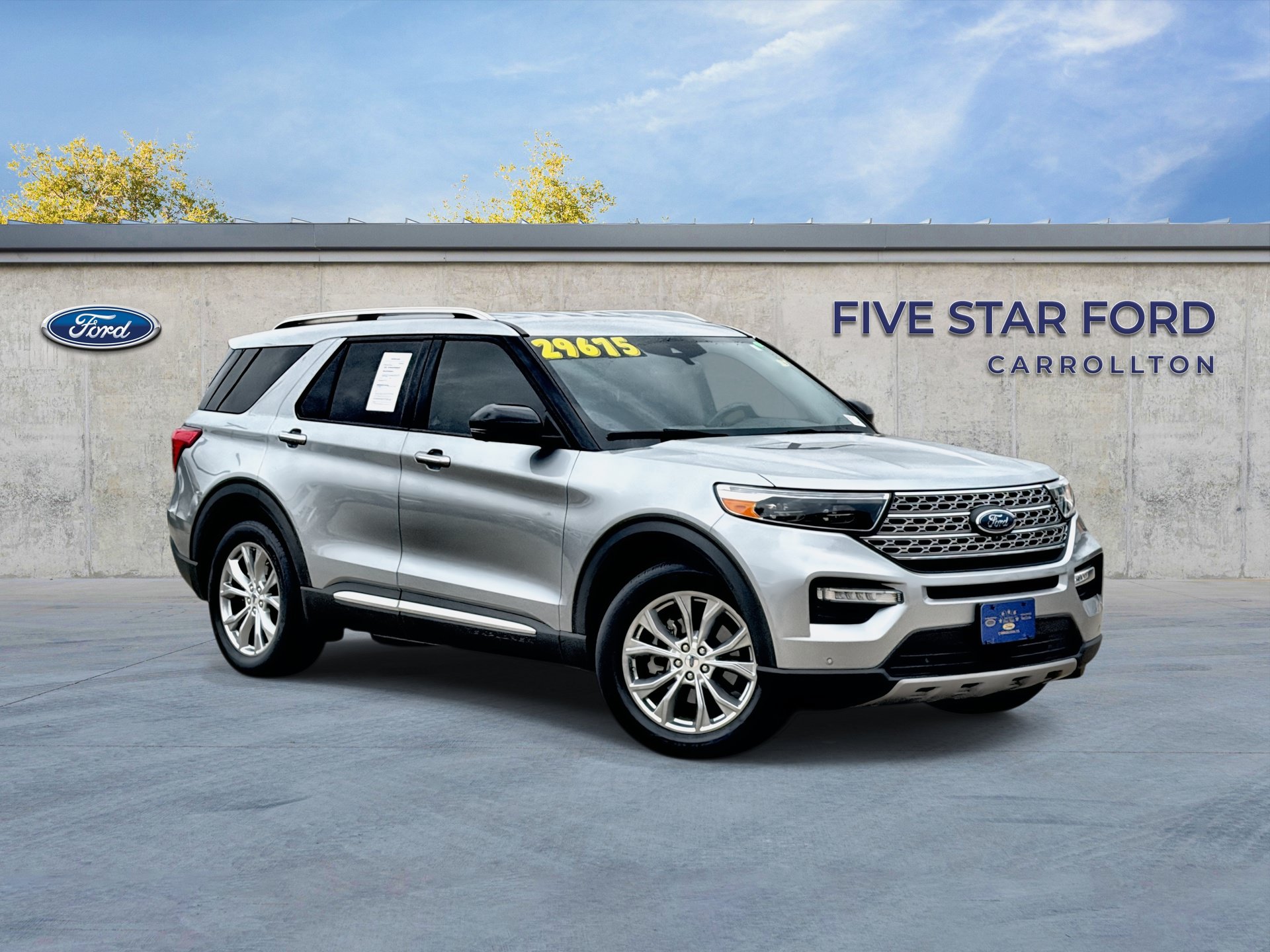 Used 2022 Ford Explorer Limited w/ Equipment Group 301A RWD image 1