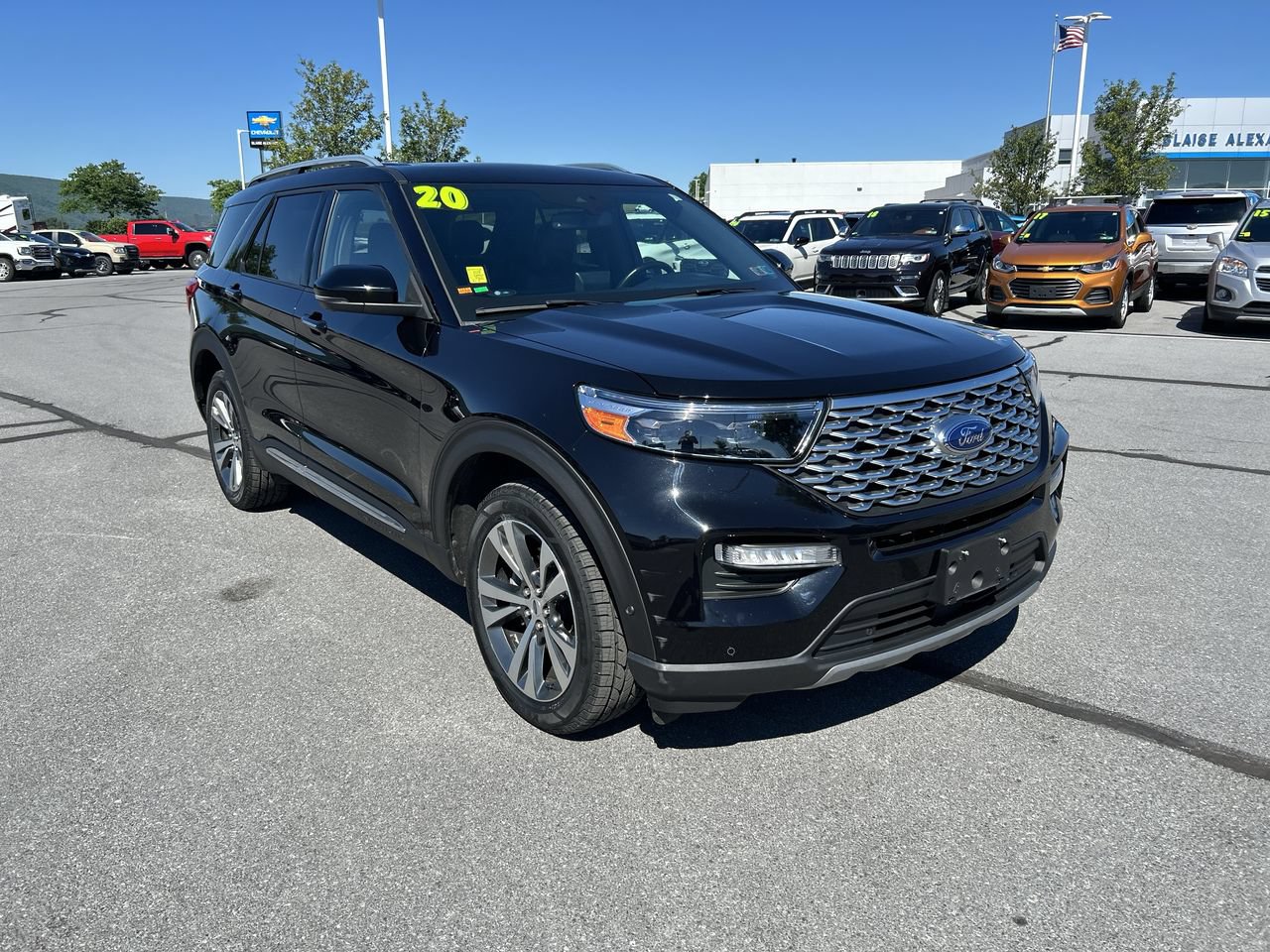 Used 2020 Ford Explorer Platinum w/ Premium Technology Package