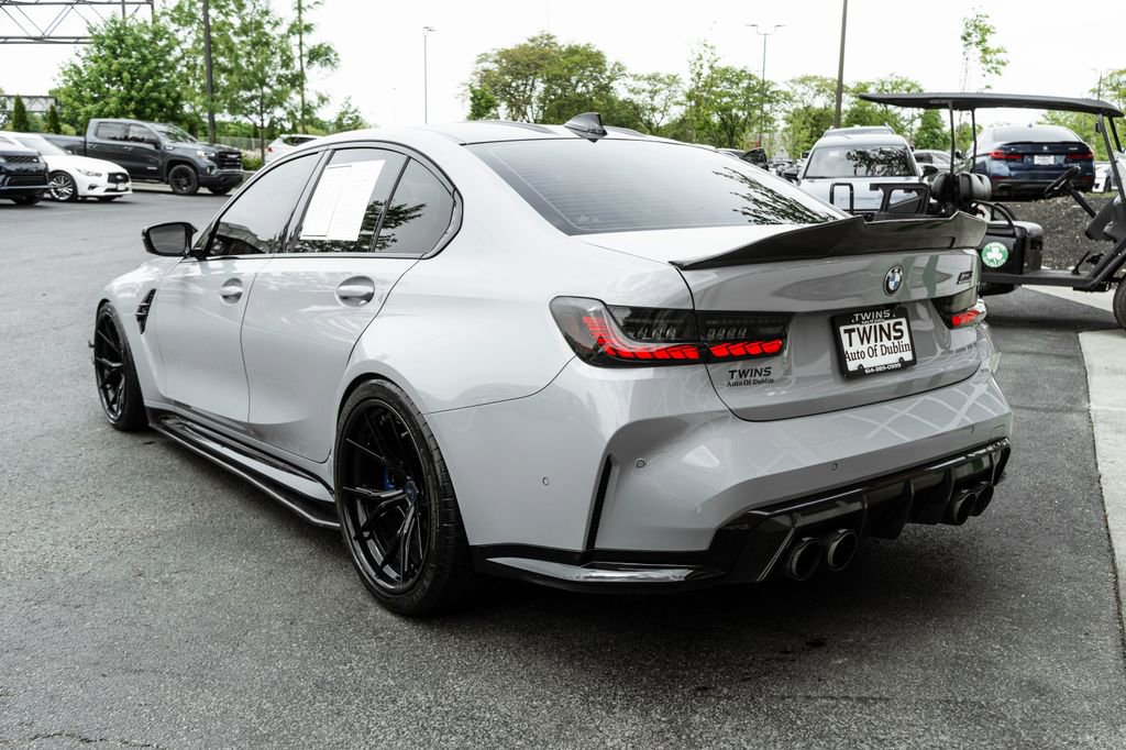 Used 2021 BMW M3 Competition w/ M Carbon Exterior Package RWD image 46