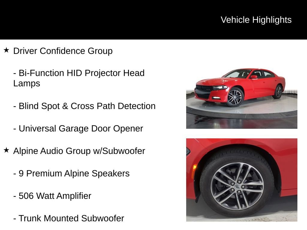 Used 2019 Dodge Charger SXT w/ Driver Confidence Group AWD/4WD image 13