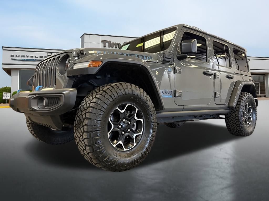 Used 2022 Jeep Wrangler Unlimited Rubicon 4xe w/ Dual Top Group image 10