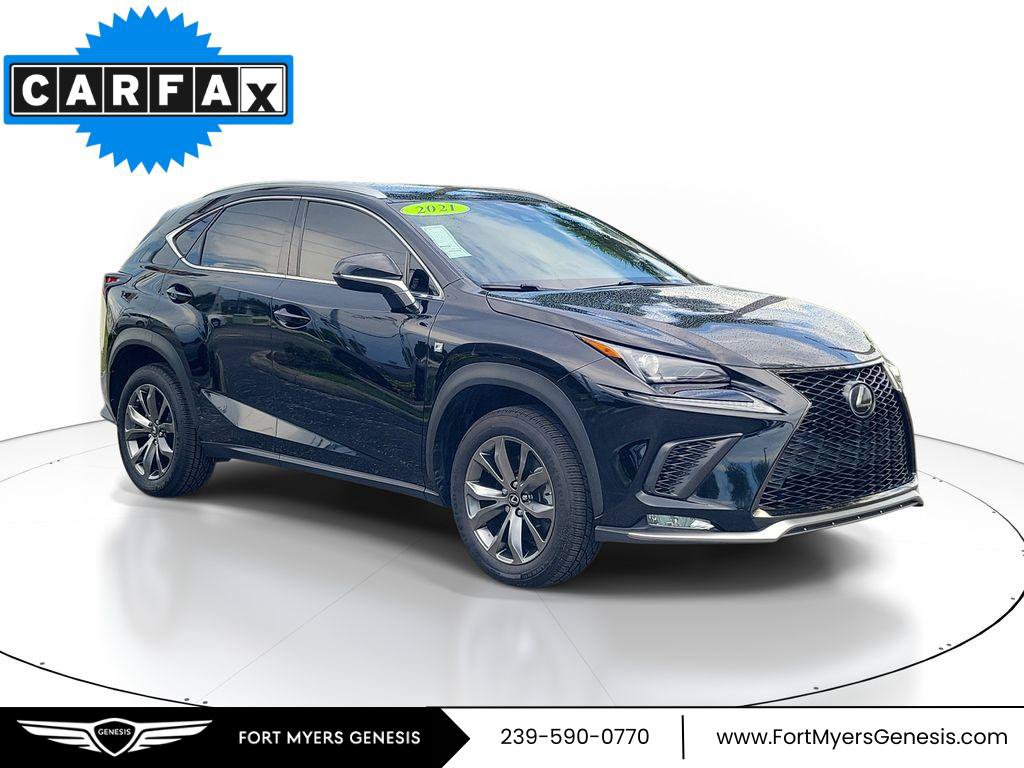 Used 2021 Lexus NX 300 F Sport w/ Accessory Package 2 FWD video 1