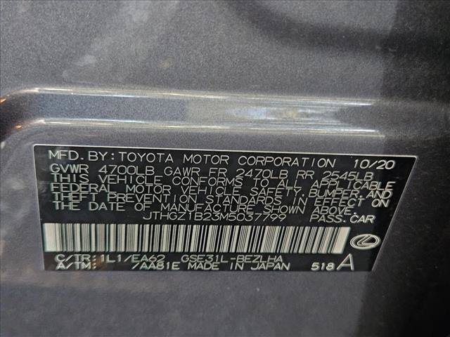Used 2021 Lexus IS 350 F Sport w/ Accessory Package RWD image 15
