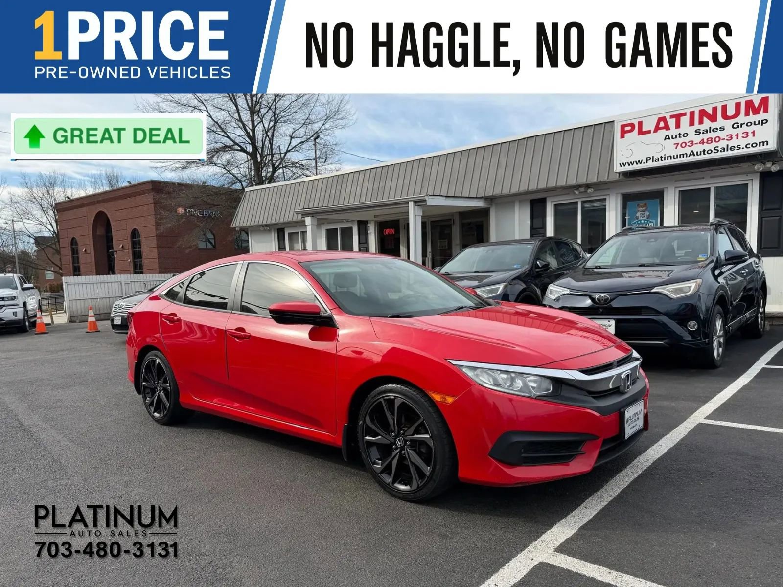 Used 2017 Honda Civic LX
