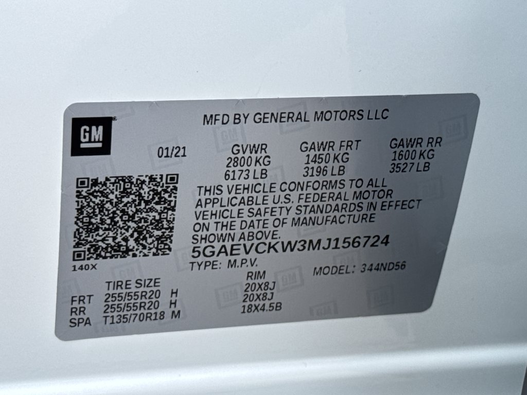 Certified 2021 Buick Enclave Avenir w/ Avenir Technology Package AWD/4WD image 46