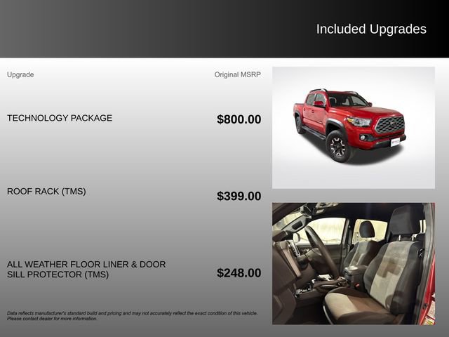 Used 2022 Toyota Tacoma TRD Off-Road w/ Technology Package image 5