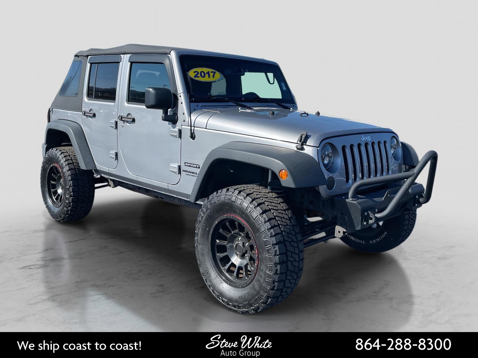 Used 2017 Jeep Wrangler Unlimited Sport w/ Quick Order Package 24S image 1