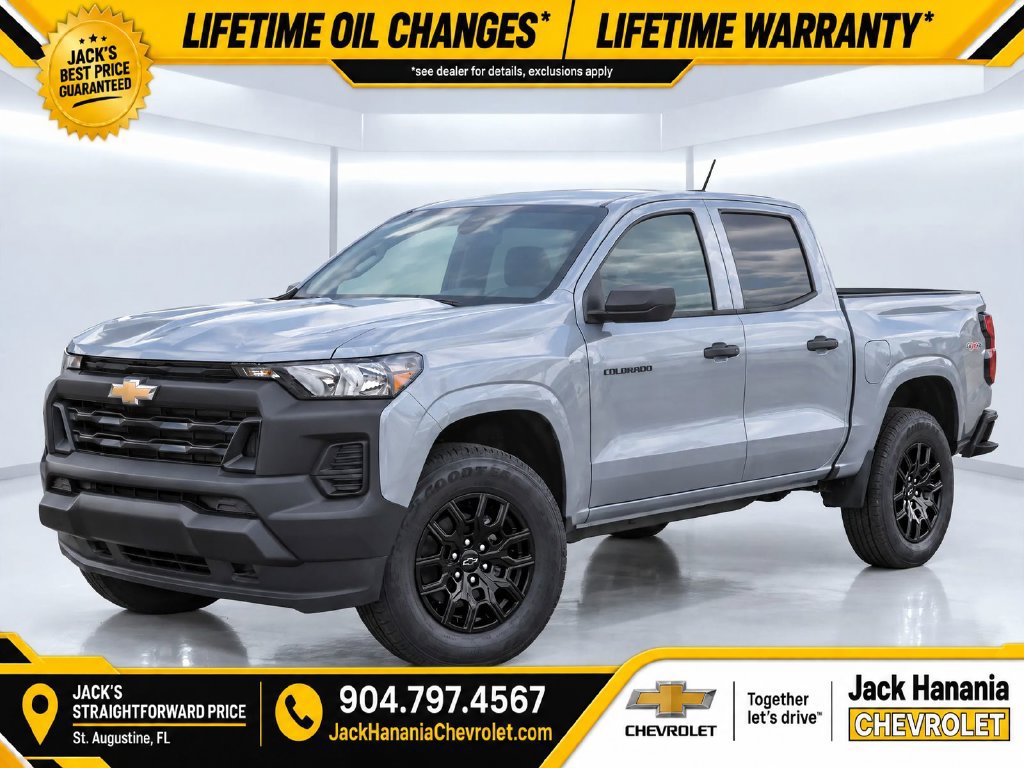New 2026 Chevrolet Colorado W/T w/ WT Custom Package AWD/4WD image 3