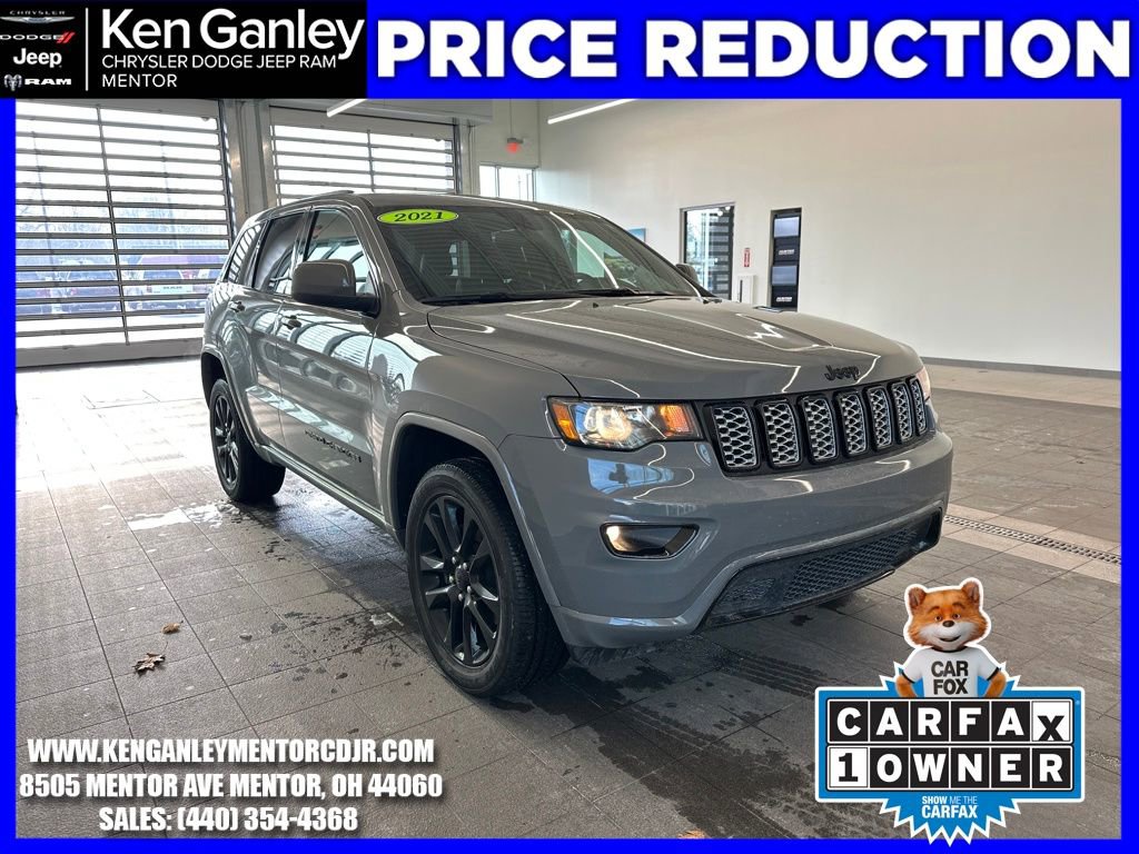 Certified 2021 Jeep Grand Cherokee Laredo X