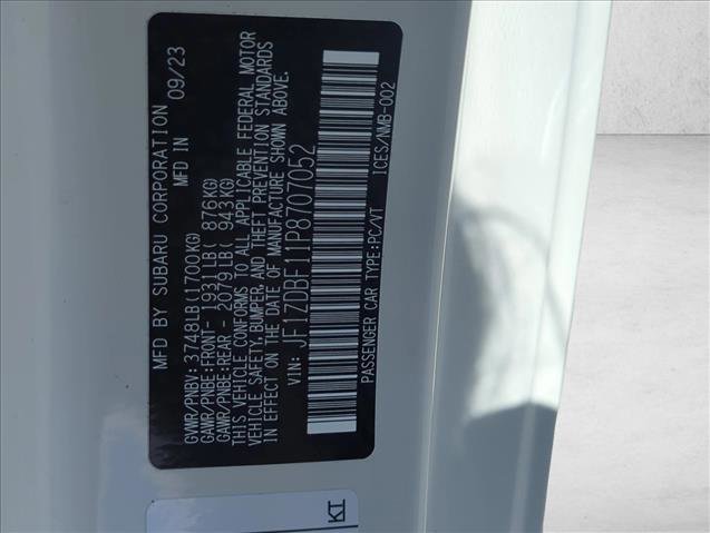 Used 2023 Subaru BRZ Limited w/ Popular Package #2 image 27