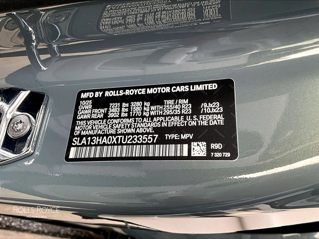 New 2026 Rolls-Royce Cullinan AWD/4WD image 12