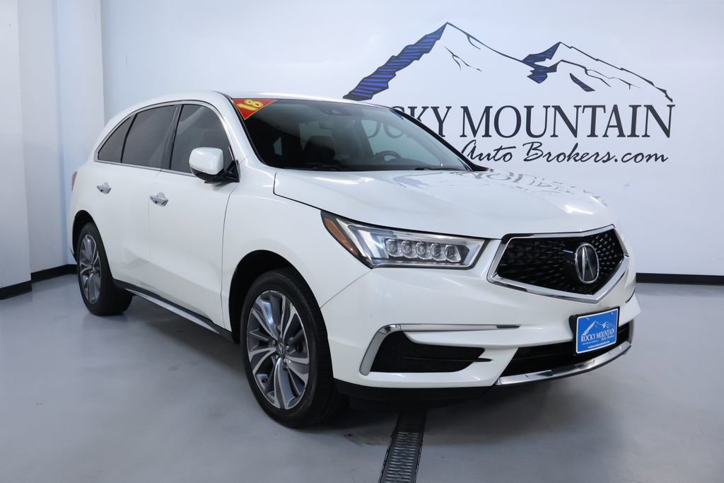Used 2018 Acura MDX w/ Technology & Entertainment image 1