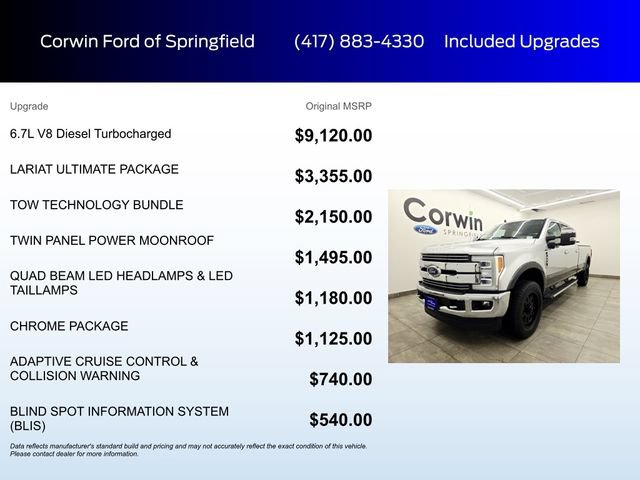 Certified 2019 Ford F350 Lariat w/ Lariat Ultimate Package AWD/4WD image 5