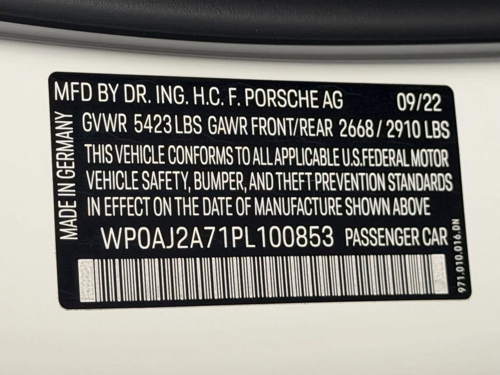 Used 2023 Porsche Panamera 4 Platinum Edition AWD/4WD image 26