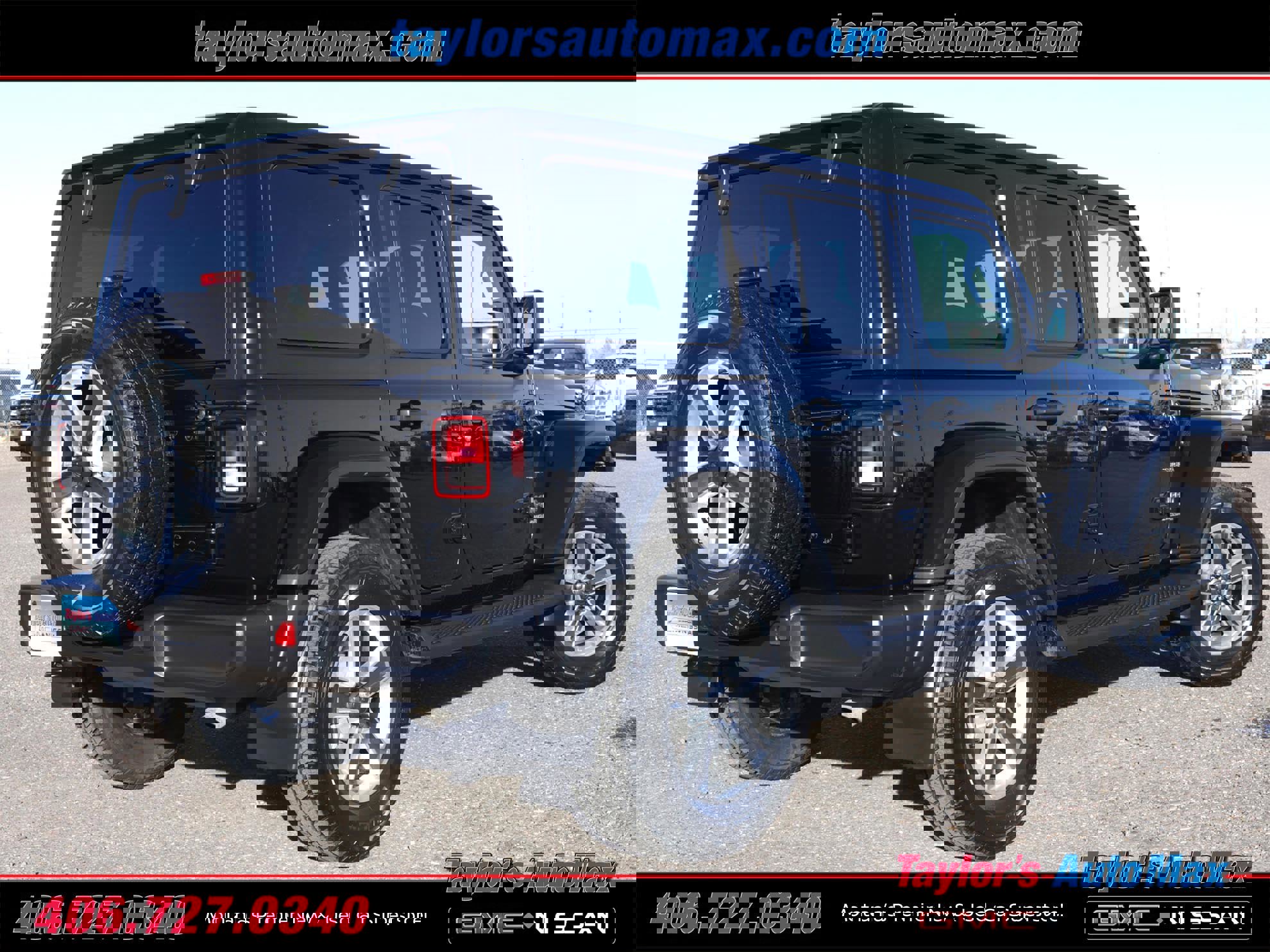 Used 2021 Jeep Wrangler Unlimited Sahara w/ Uconnect 4C Nav & Sound Group image 4